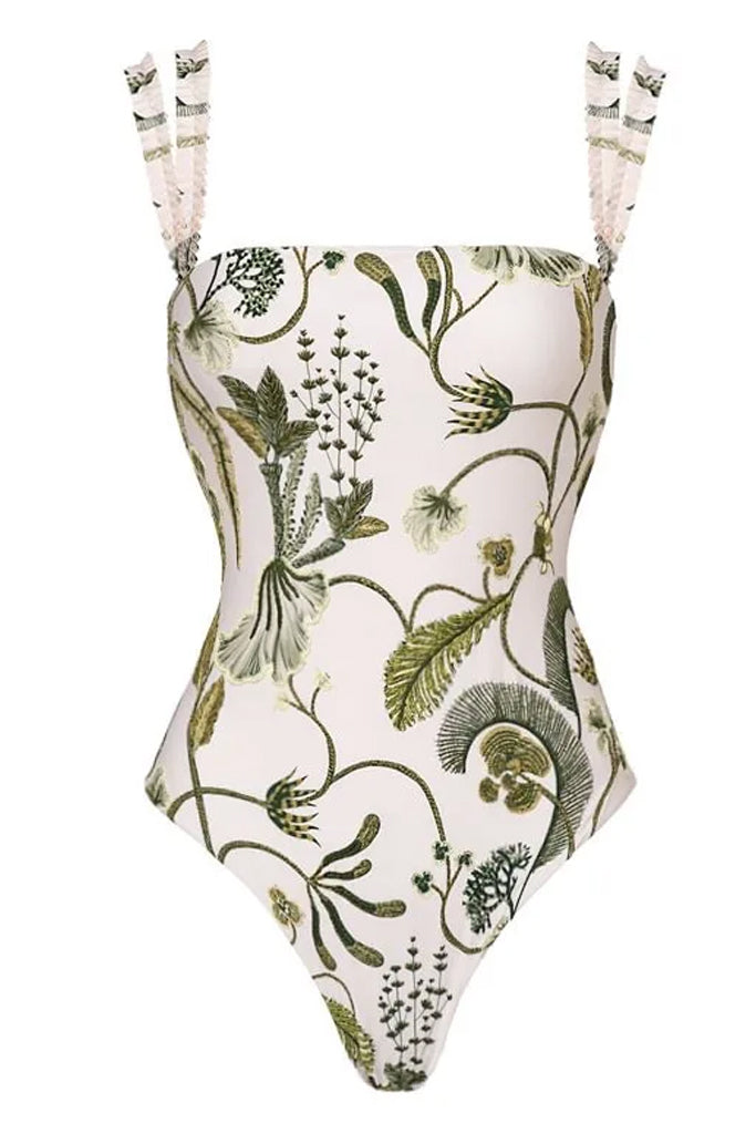 Ginevia Ολόσωμο Μαγιό και Παρεό | Γυναικεία Μαγιό - Ολόσωμα - Swimwear | Ginevia One Piece Swimsuit with Pareo Set