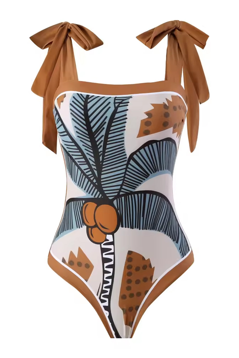 Cocoa Palms Ολόσωμο Μαγιό και Παρεό Σετ | Μαγιό - Ολόσωμα - Swimwear One Piece | Cocoa Palms One Piece Swimsuit and Pareo Set