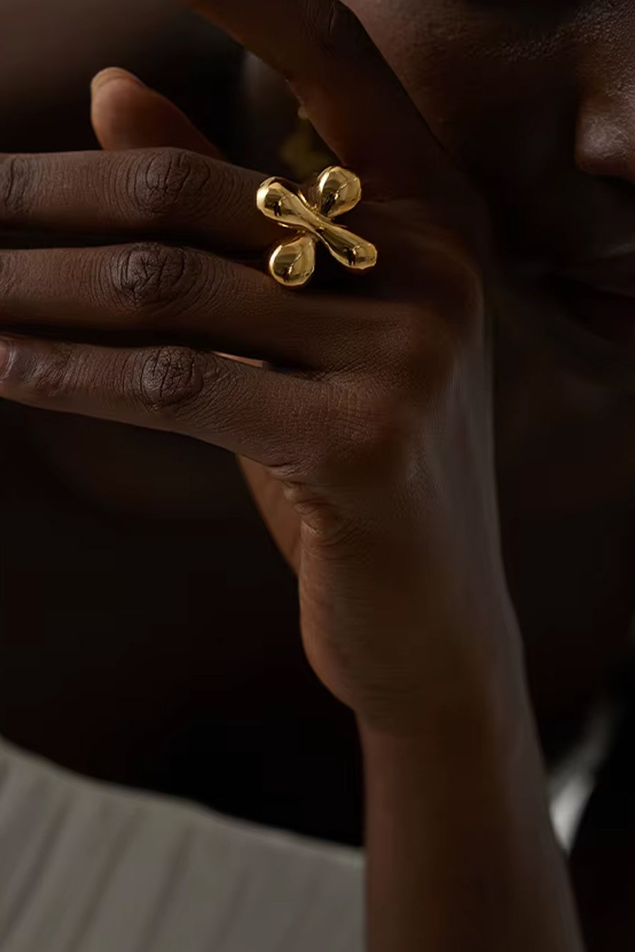 Lustrous Star Χρυσό Δαχτυλίδι | Κοσμήματα - Δαχτυλίδια - Rings | Lustrous Star Gold Ring