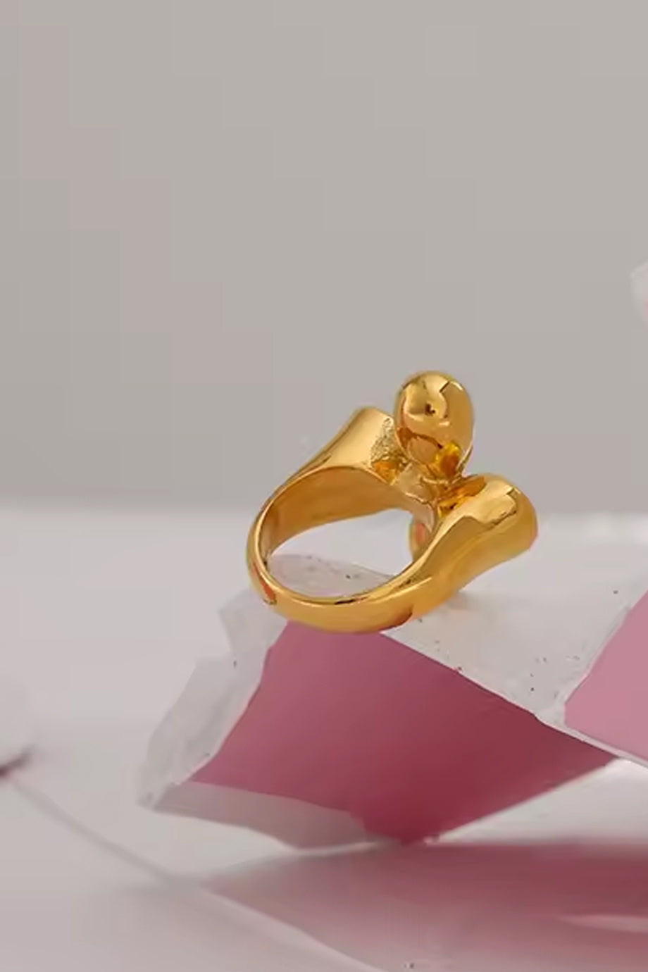 Lustrous Star Χρυσό Δαχτυλίδι | Κοσμήματα - Δαχτυλίδια - Rings | Lustrous Star Gold Ring