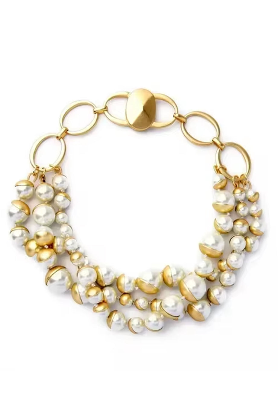 Naomi Κολιέ Choker με Πέρλες | Κοσμήματα - Κολιέ με Πέρλες| Naomi Pearl Choker Necklace