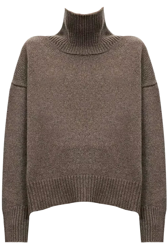 Lotus Πουλόβερ με Ζιβάγκο | Πουλόβερ Πλεκτά Knitwear| Lotus Oversized Turtleneck Sweater