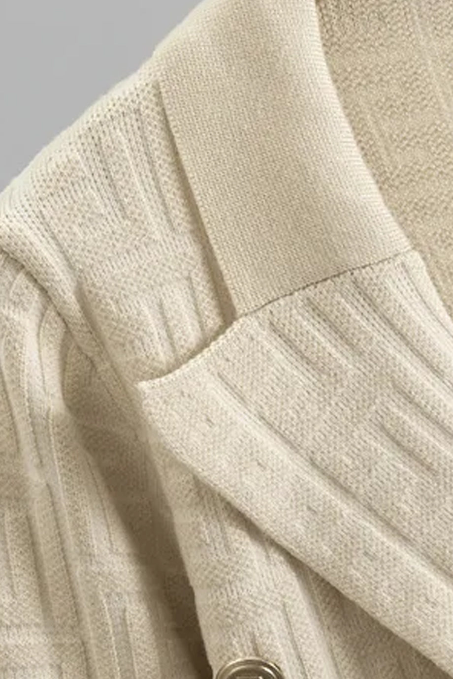 Ismerie Knitted Set with Cardigan and Skirt