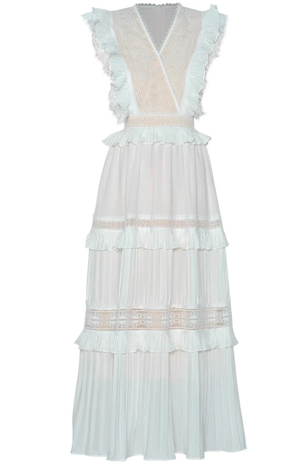 Crepie Black Long Dress