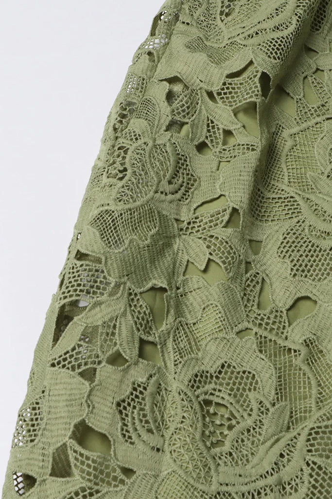 Trägerloses Spitzenkleid von Eulalia