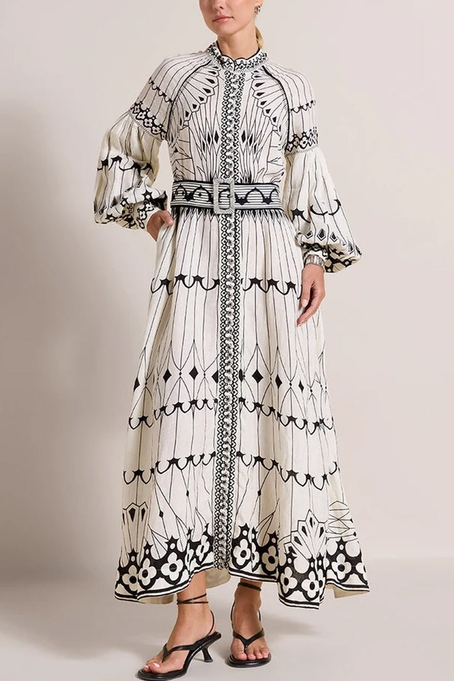 Alhambra Εμπριμέ Μακρύ Φόρεμα | Φορέματα - Evening Dresses | Alhambra Printed Dress