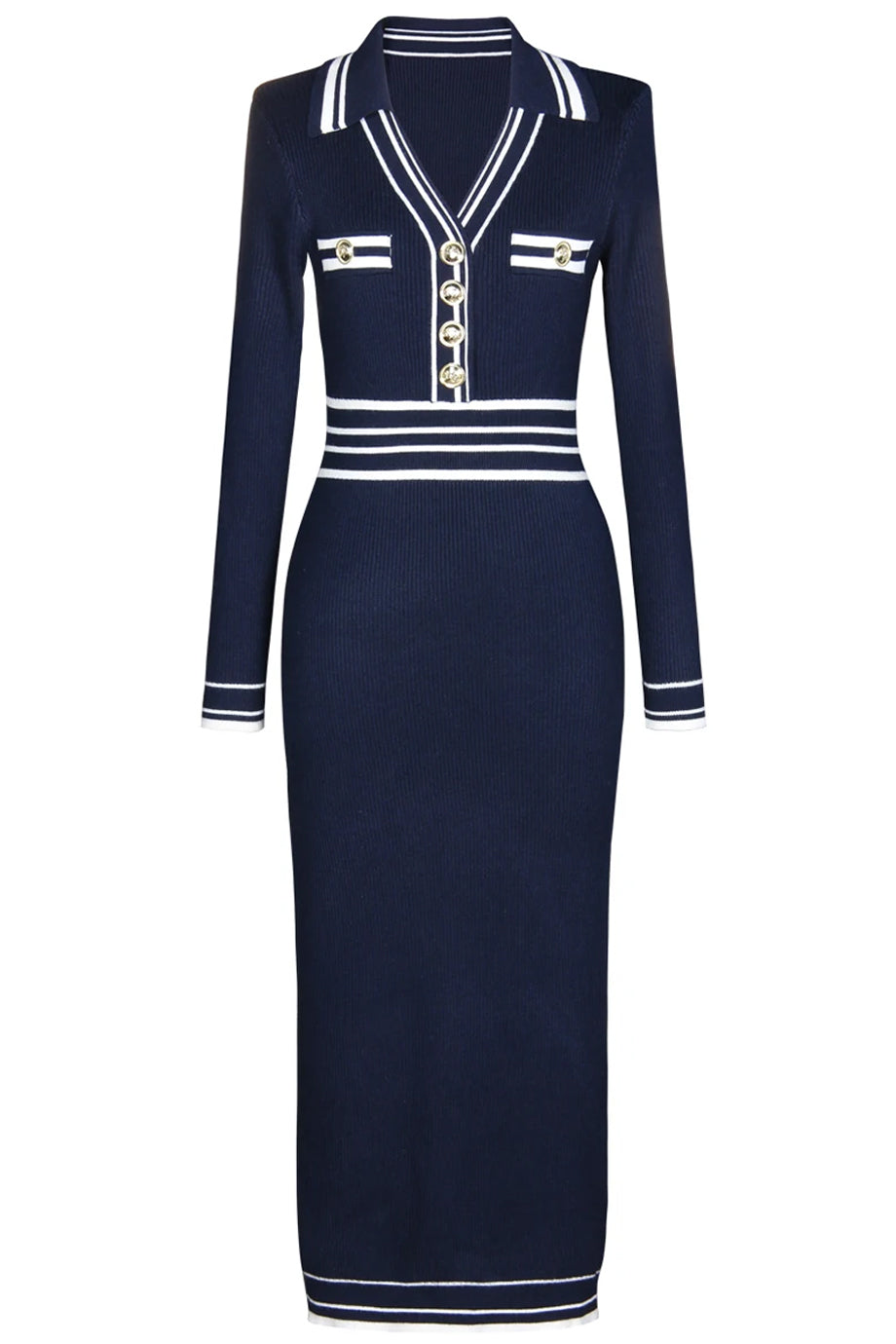 Mirielle Strickkleid in Midilänge