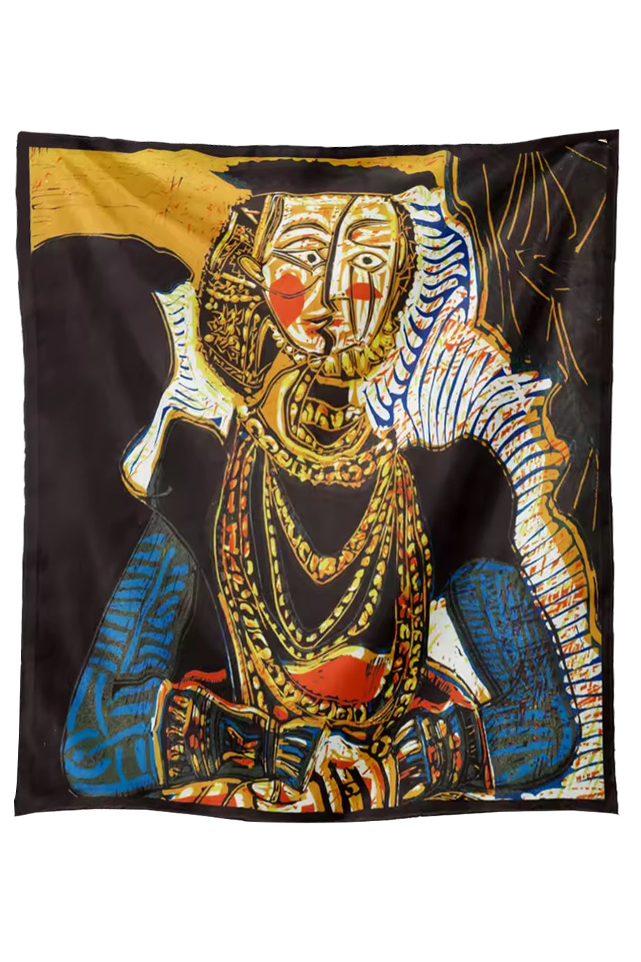 Scarves foularia Rafaelle Polyxromo Foulari Multicolor Scarf