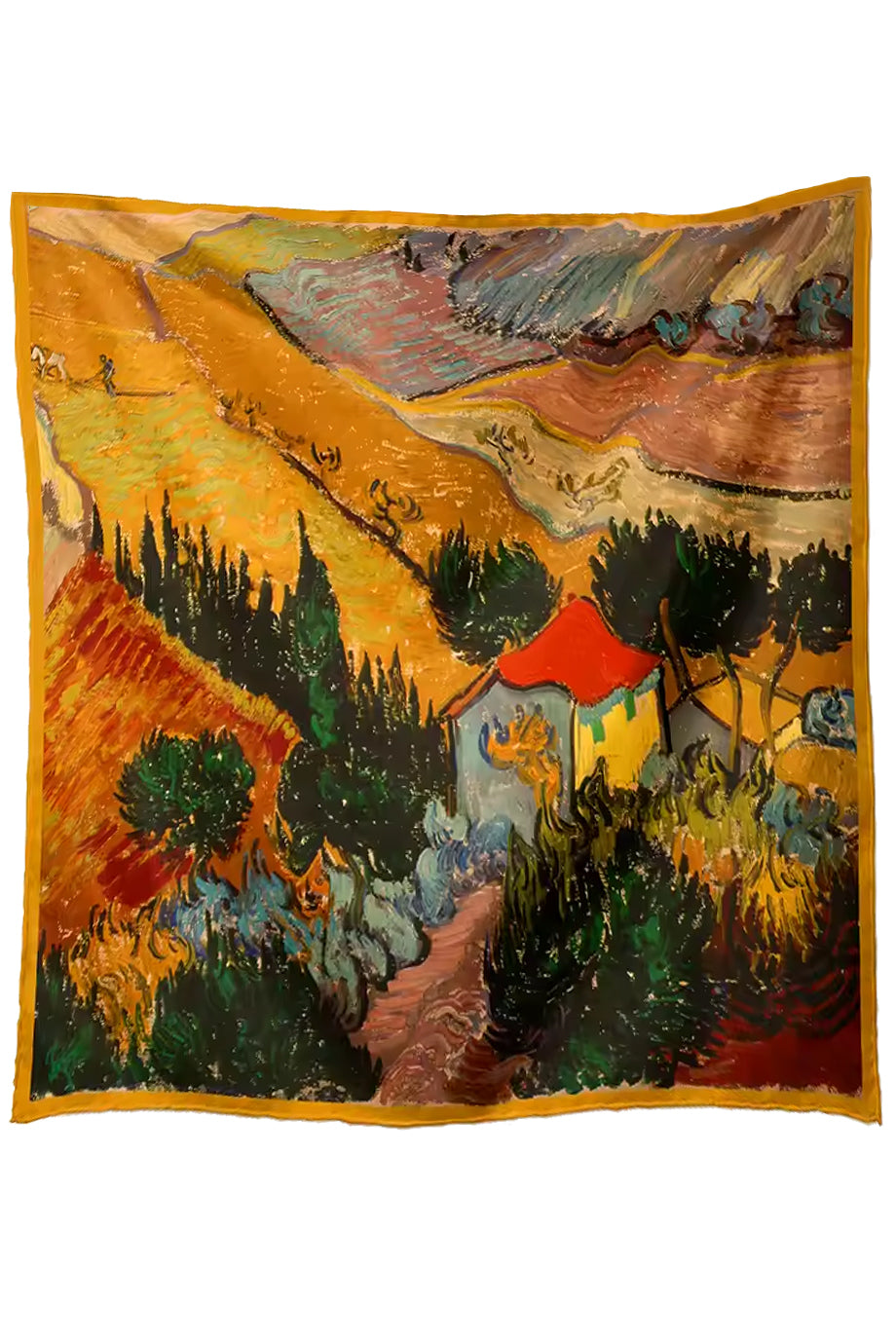 Evelaine Schal mit Landschaftsmotiv