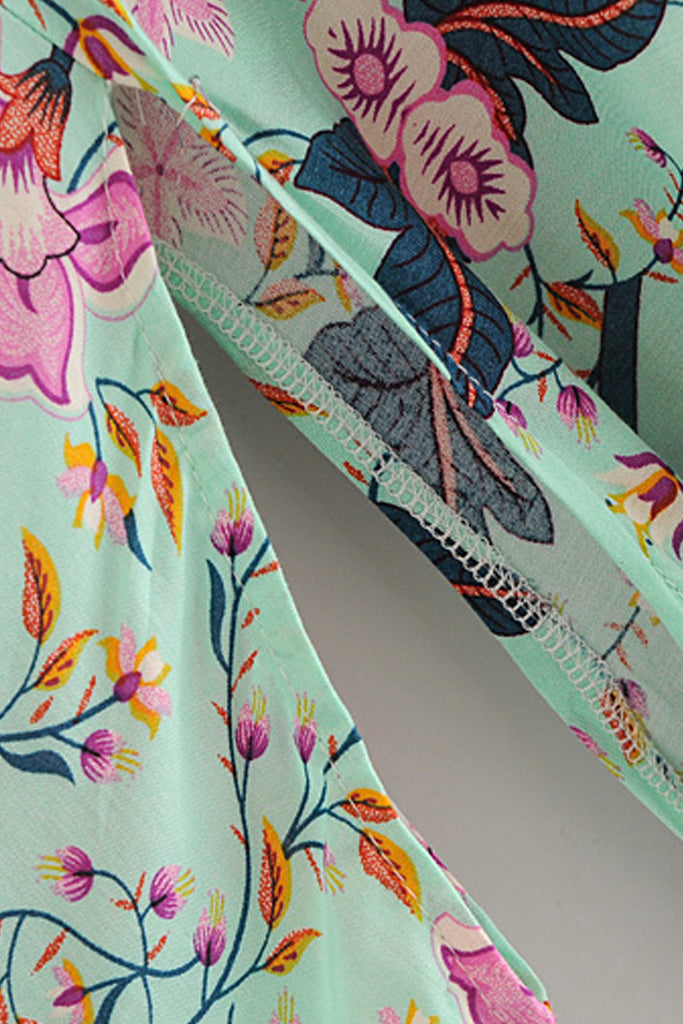 Sora Πολύχρωμο Φλοράλ Εμπριμέ Κιμονό | Γυναικεία Ρούχα - Beachwear - Loungewear