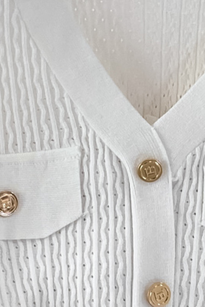 Merlia Tailliertes Strickkleid