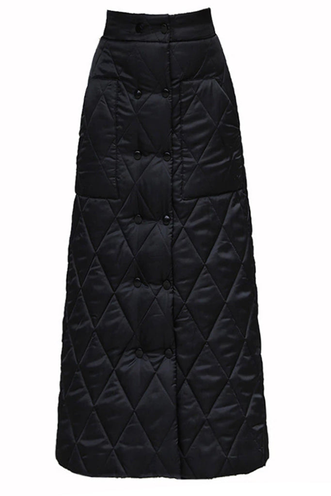 Susan Μαύρη Καπιτονέ Μίντι Φούστα | Γυναικεία Ρούχα - Φούστες