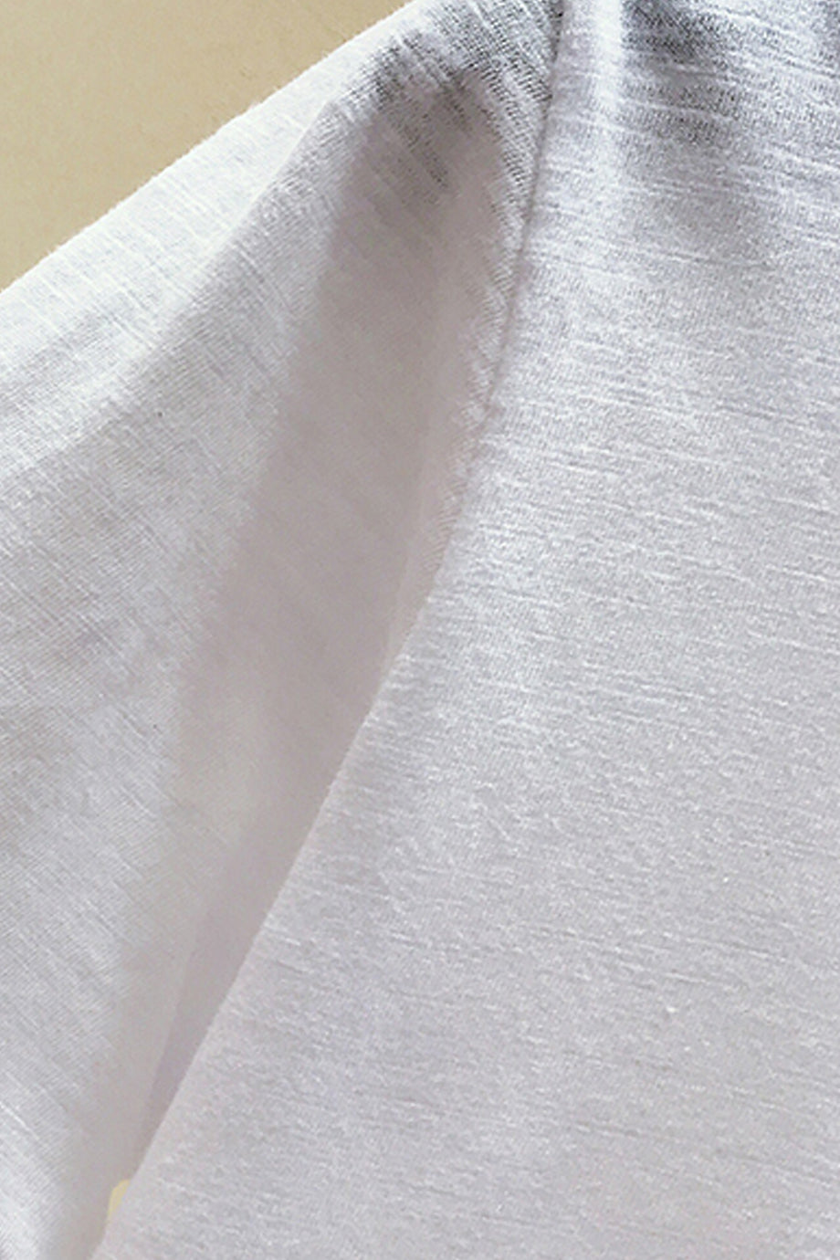 Rabbit White T-shirt with Embroidery