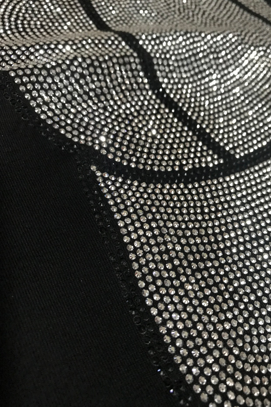 Μαύρο Μπλουζάκι με Κρύσταλλα | Γυναικεία Ρούχα T-Shirts - Estelle