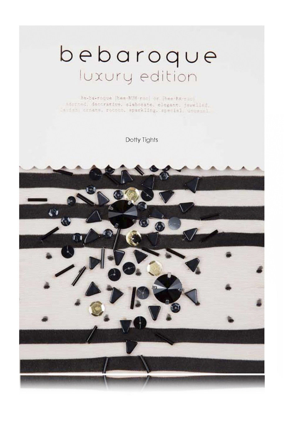 Μπεζ Μαύρο Καλσόν | Καλσόν - BEBAROQUE