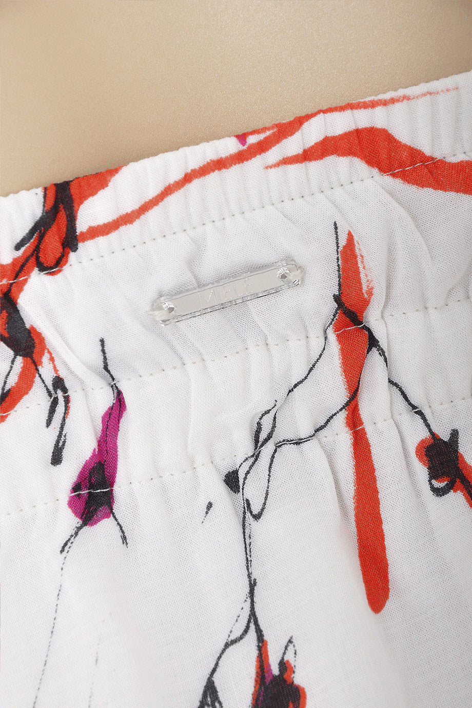 Λευκό Φόρεμα με Λουλούδια | Φορέματα - Carlos Miele