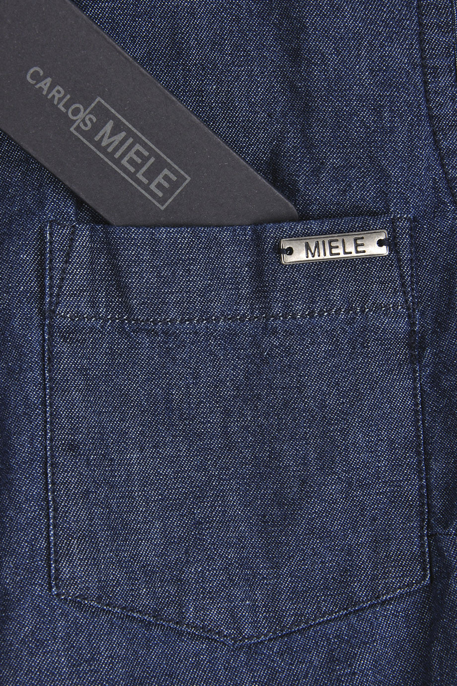 CARLOS MIELE DENIM Tζιν Πουκάμισο