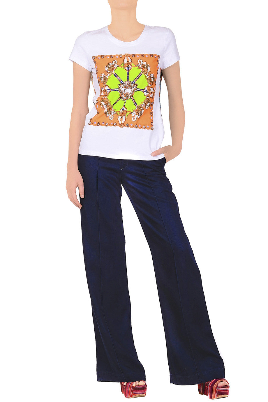 Carlos Miele Dark Denim Τζιν Παντελόνα | Γυναικεία Παντελόνια