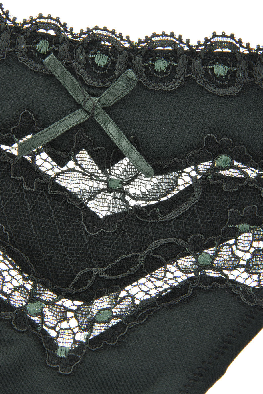 Σκούρο Πράσινο Στρινγκ - Cotton Club | Γυναικεία Εσώρουχα