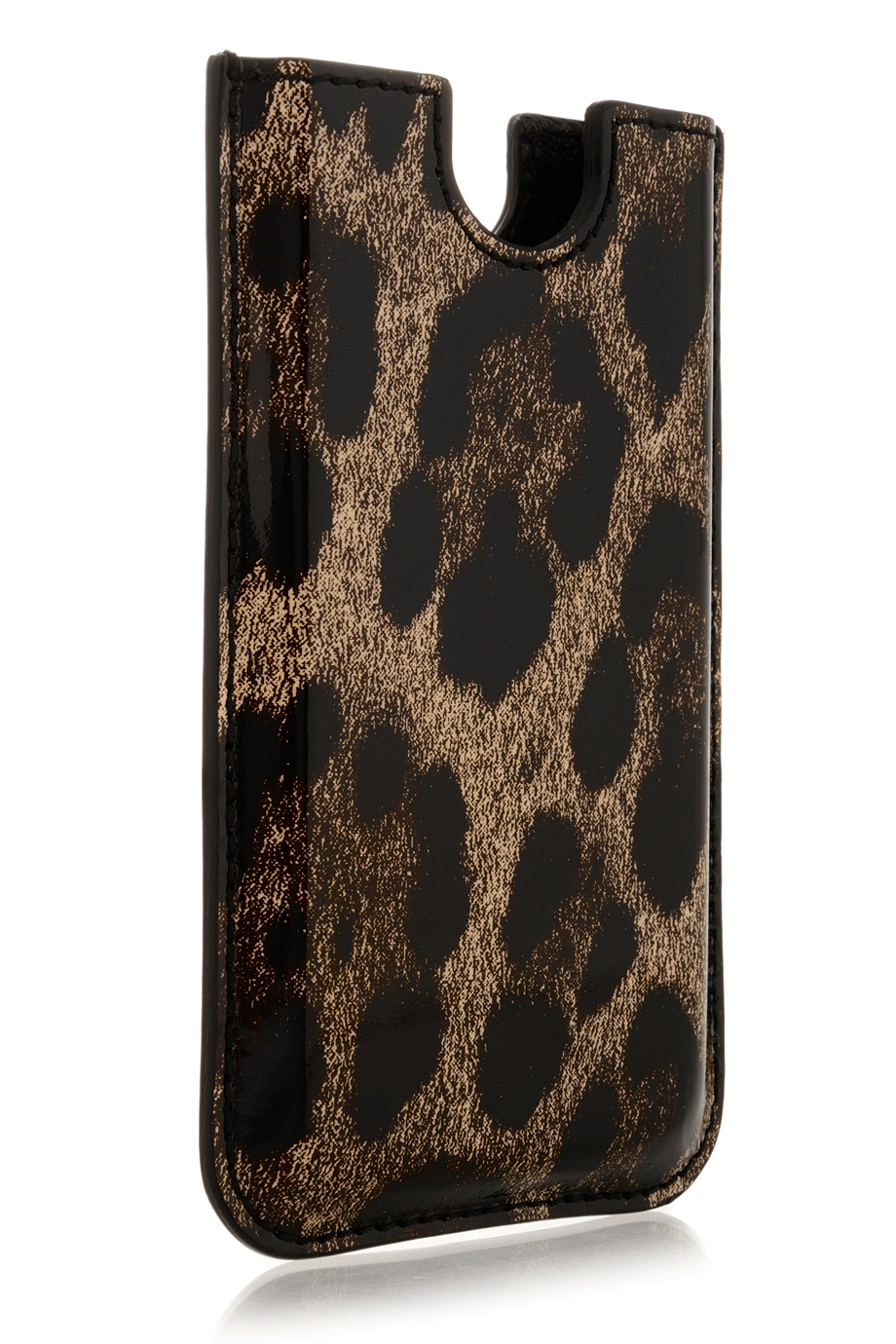 DOLCE & GABBANA - LEOPARD Μπεζ Καφέ Θήκη Κινητού iPhone®