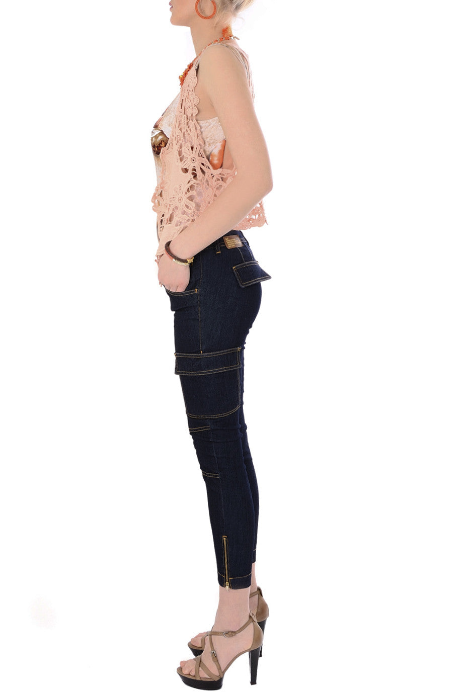 Τζιν με Ραφές | Γυναικεία Παντελόνια