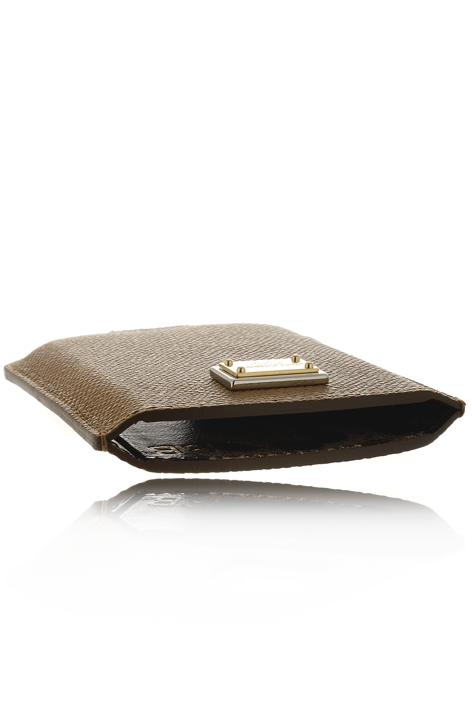 DOLCE & GABBANA - CAMMELLO Καμηλό Δερμάτινη Θήκη Κινητού Smartphone Blackberry