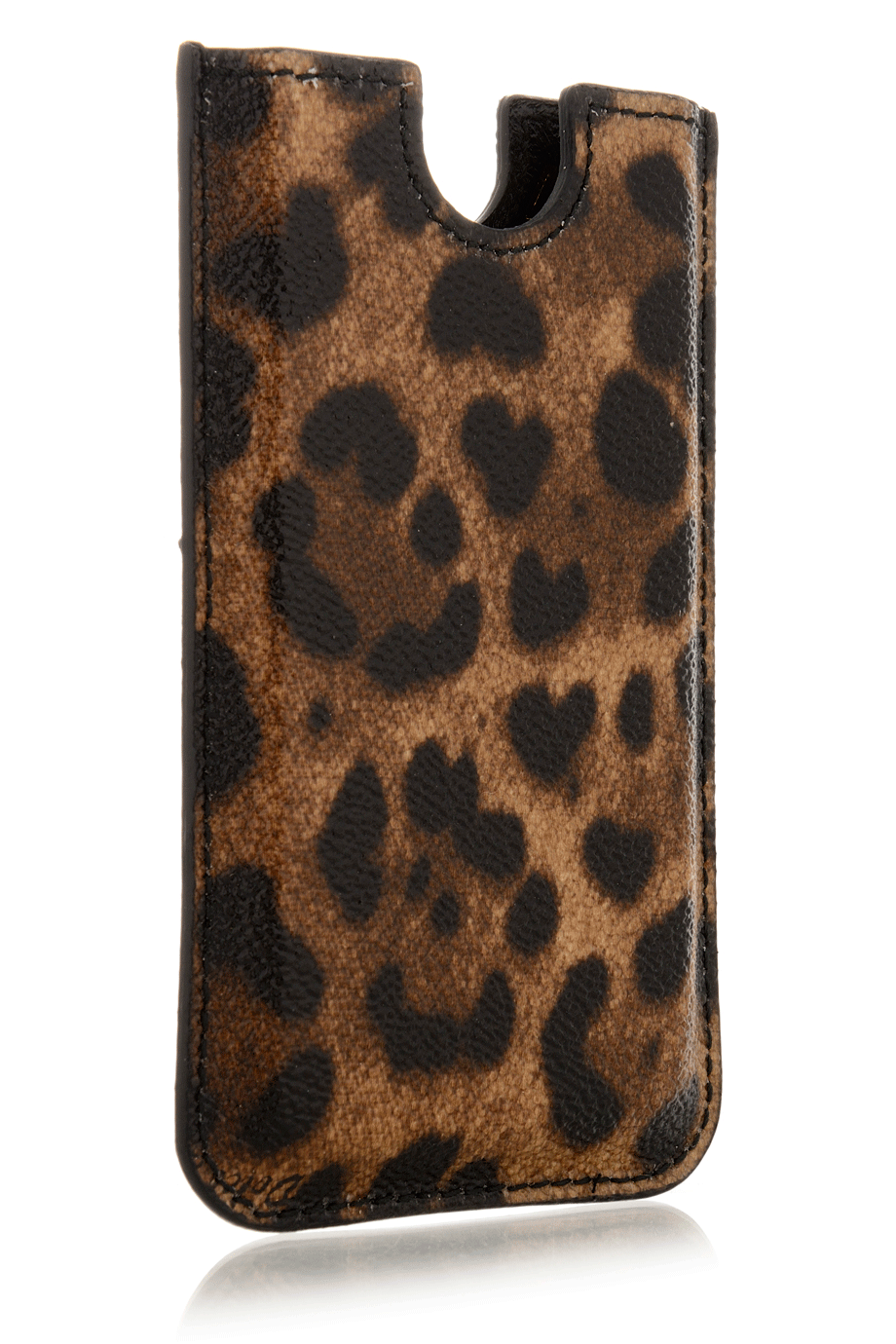 DOLCE & GABBANA - LEOPARD Μπεζ Καφέ Ματ Θήκη Κινητού iPhone®