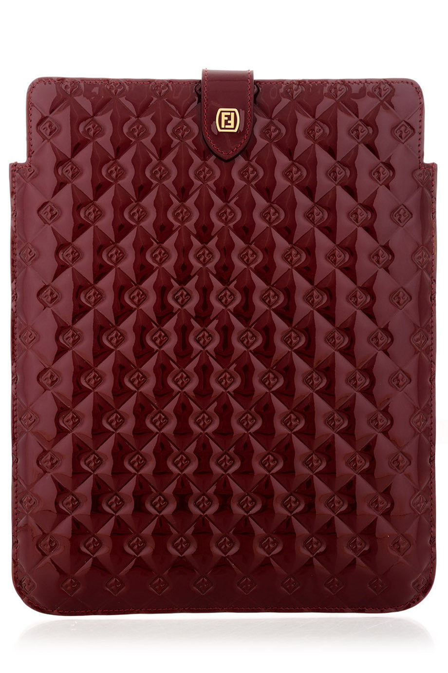 QUILTED Bordeaux IPad Case