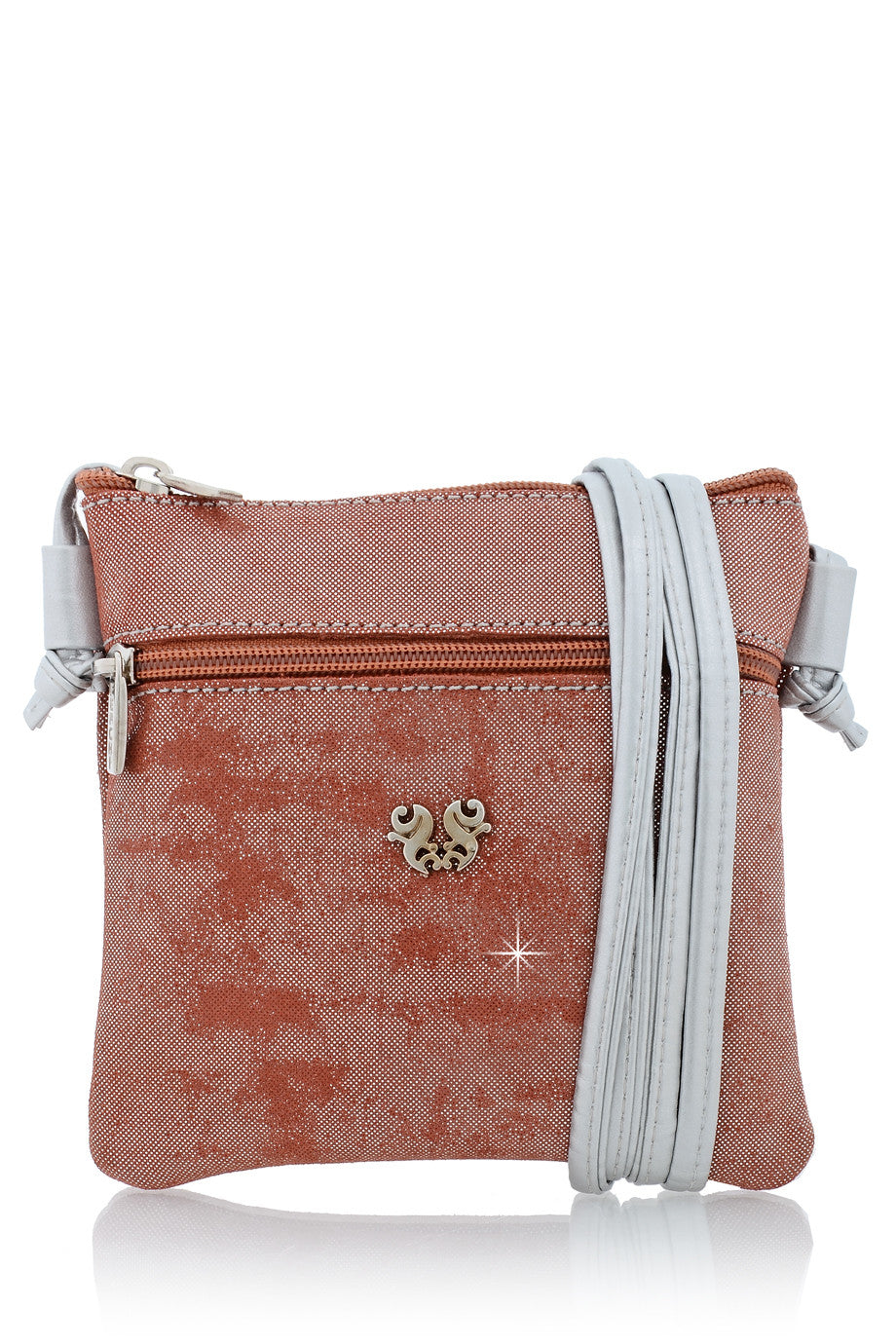 MINI MADELINE Metallic Tile Purse