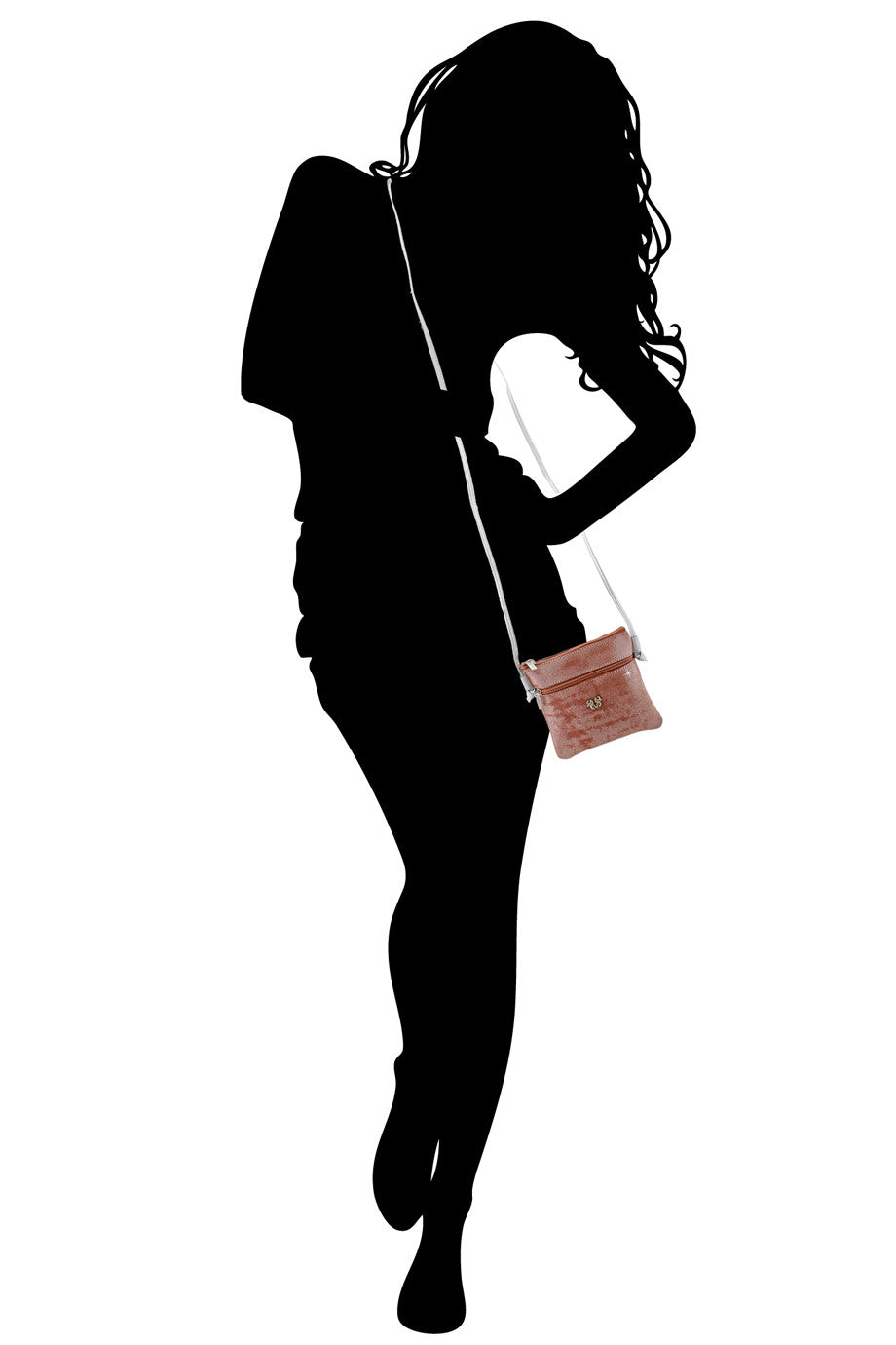 MINI MADELINE Metallic Tile Purse