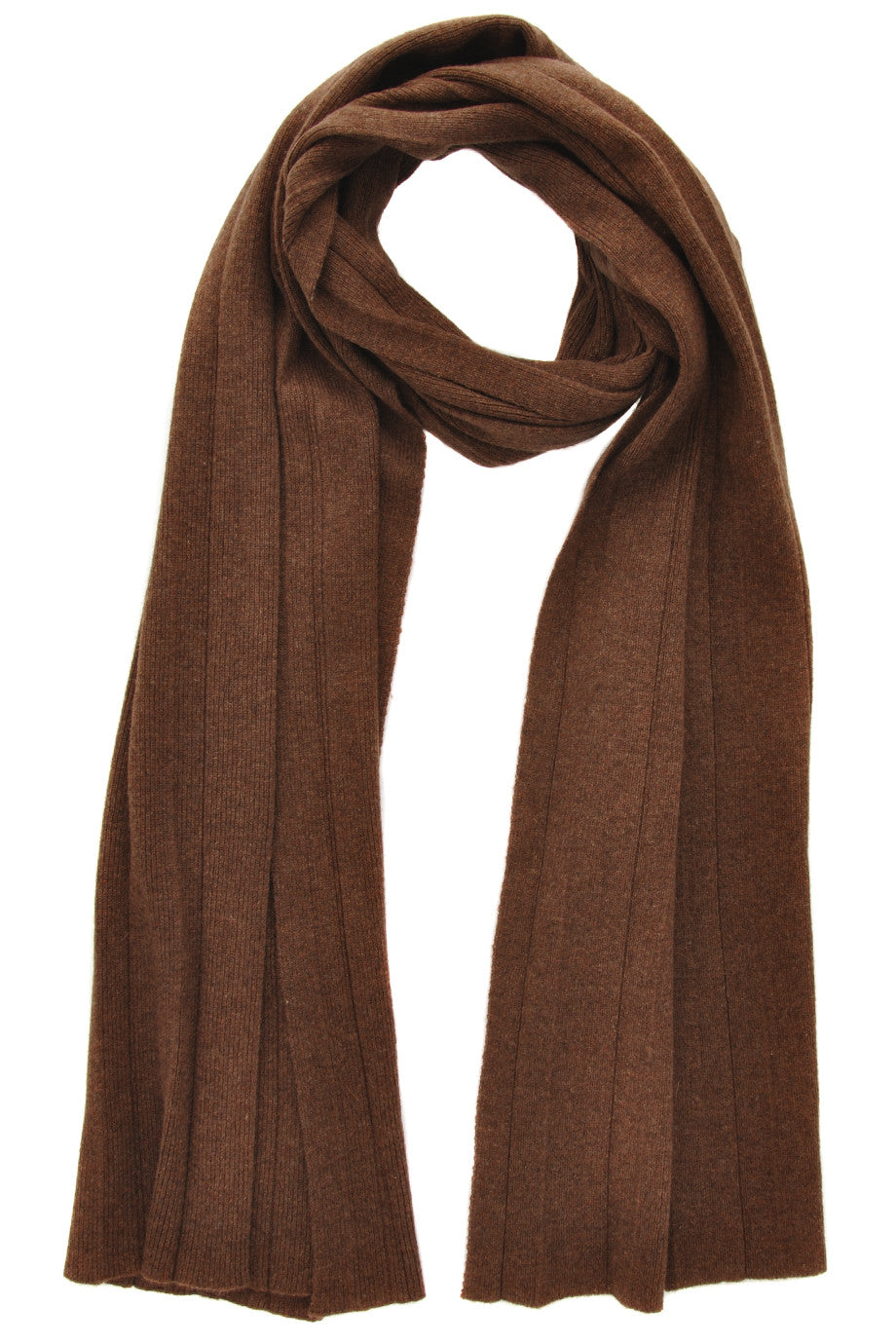 FOGAL 484 TEMPTATION Brown Cashmere Scarf