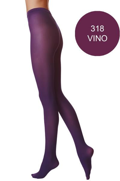 FOGAL 138 OPAQUE Brights Tights 318 Vino