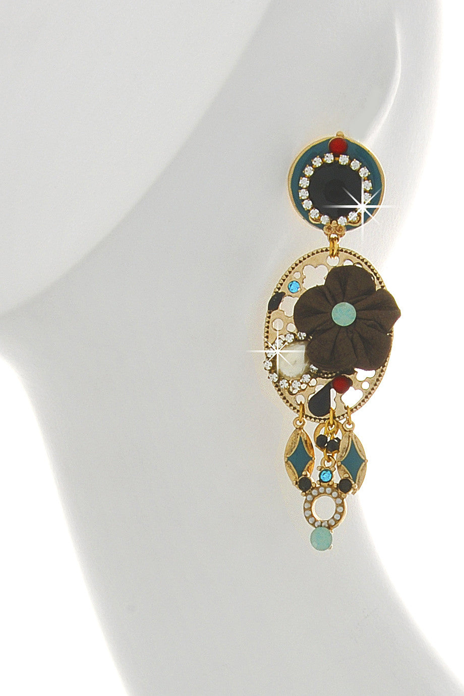 Δερμάτινα Σκουλαρίκια - Gio Bernades | Κοσμήματα