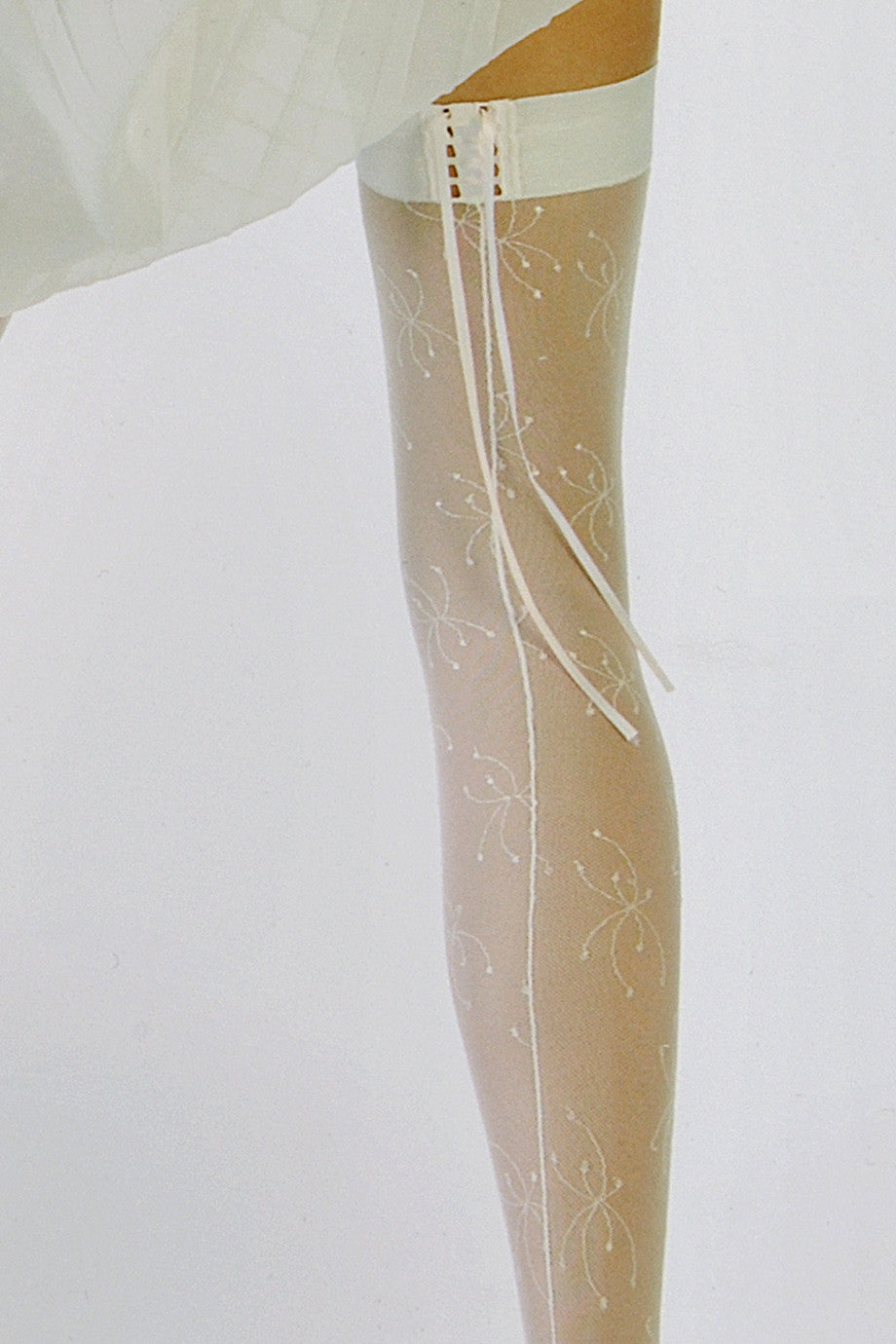 Λευκές Καλτσοδέτες HYD