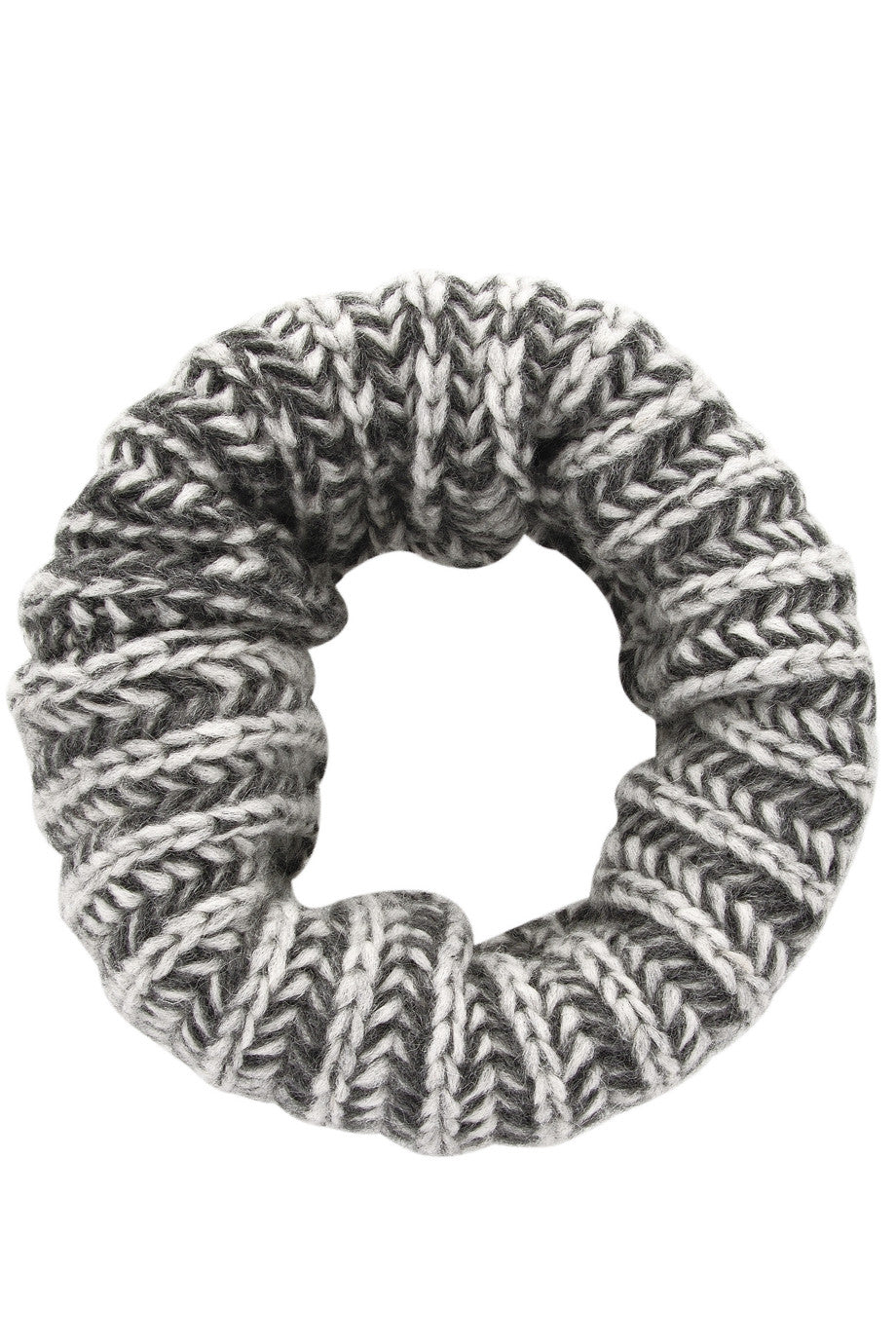 EVEREST Gray Wool Scarf