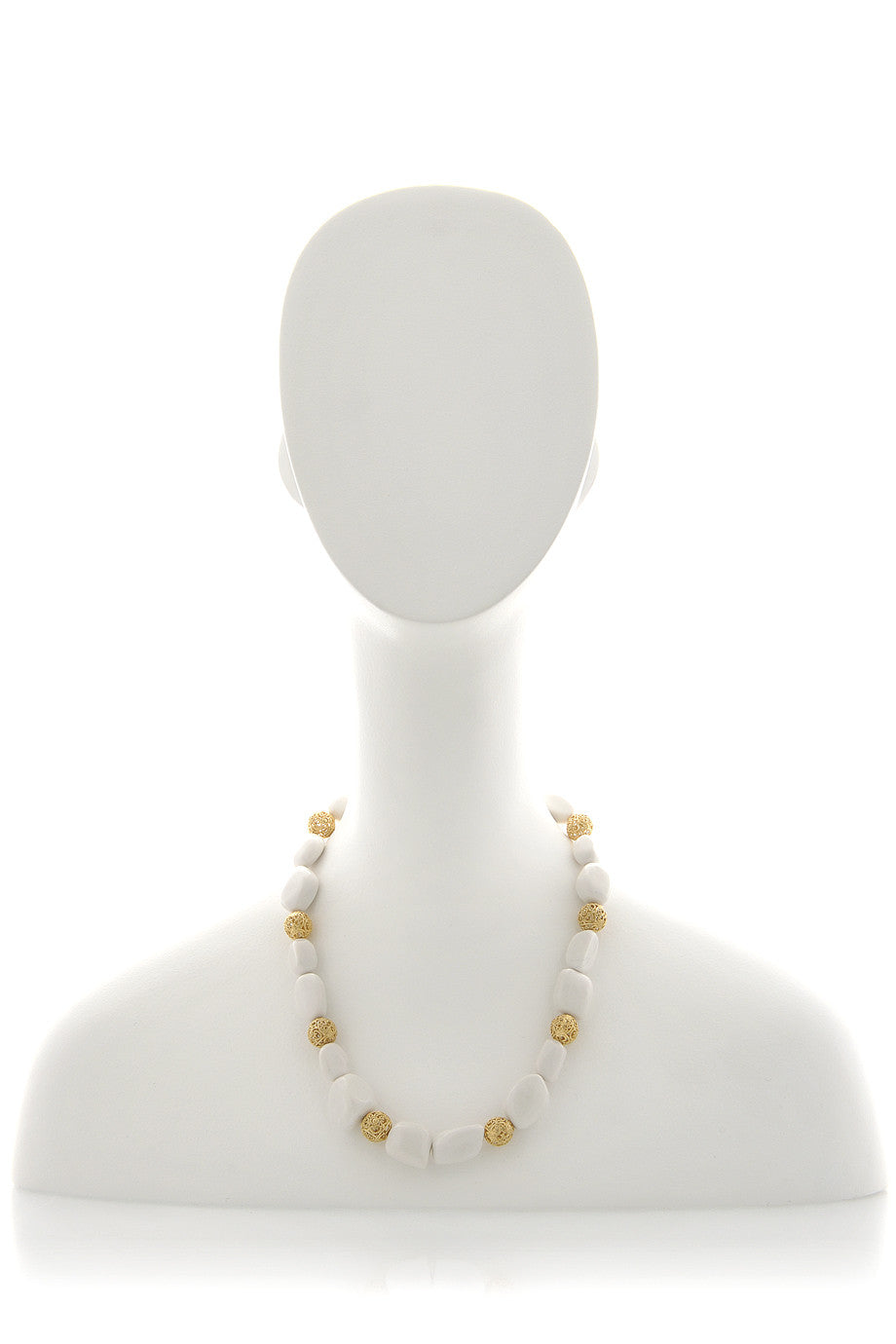 Λευκό Κολιέ - Isharya | Κοσμήματα