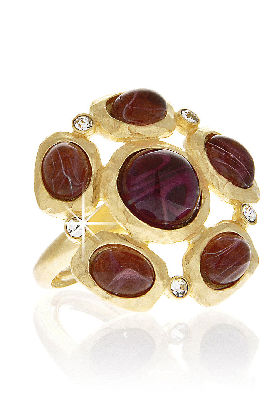 Μοβ Δαχτυλίδι - Kenneth Jay Lane | Κοσμήματα