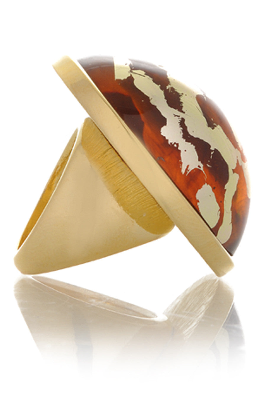 Κεχριμπαρί Δαχτυλίδι - Kenneth Jay Lane | Κοσμήματα