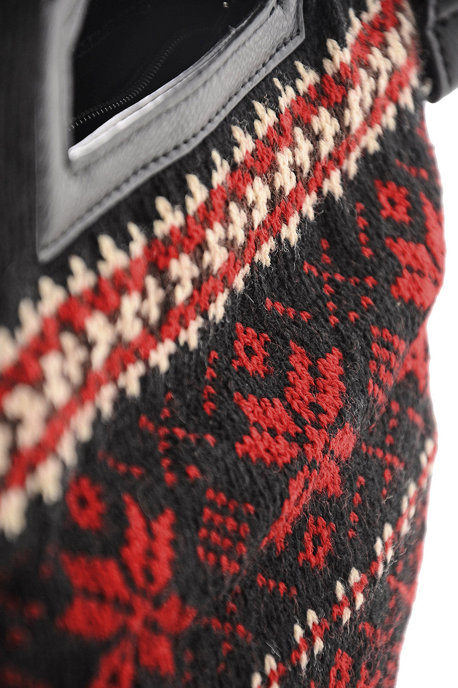 Μαύρη Πλεκτή Τσάντα - Lalu | Γυναικείες Τσάντες Χειρός