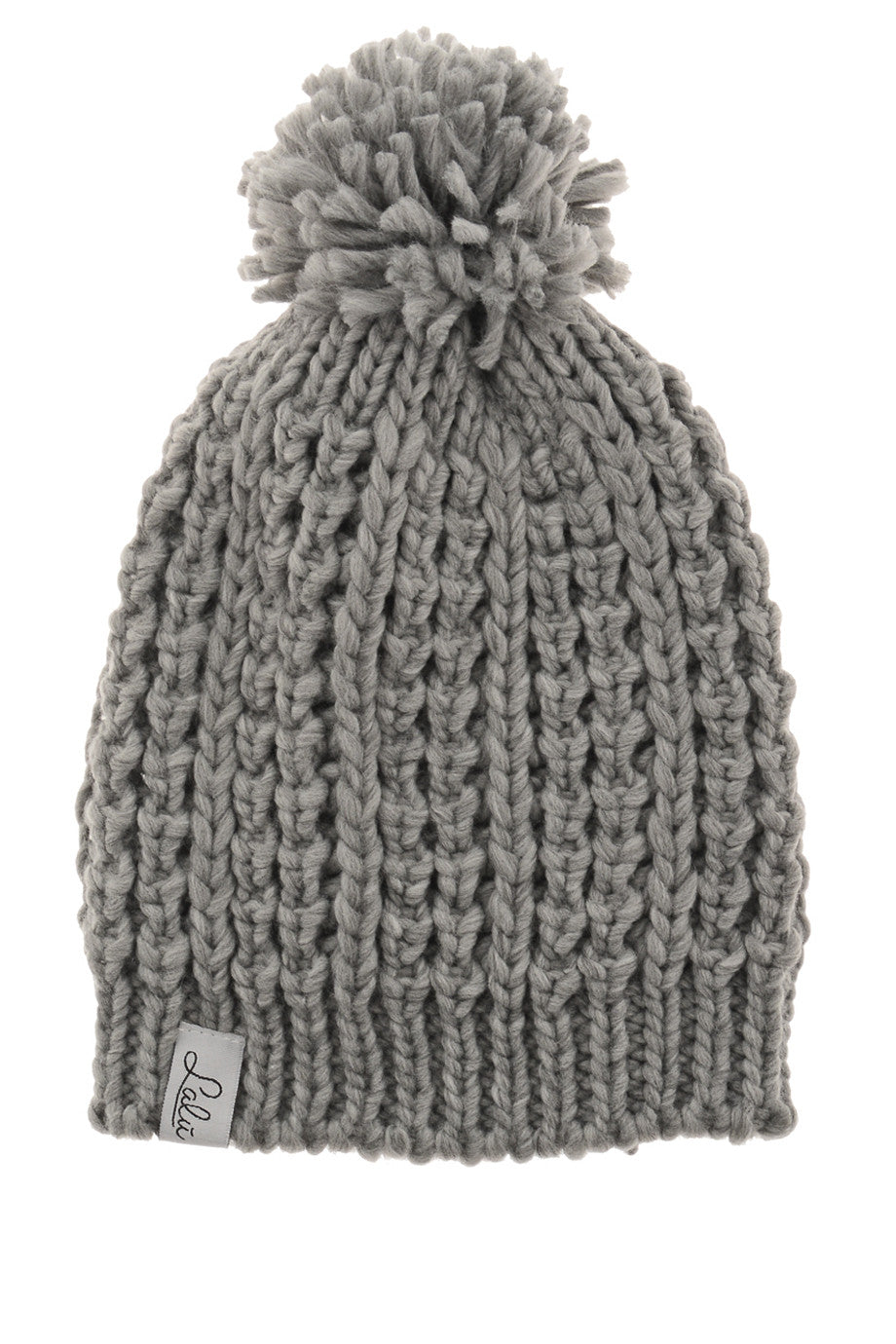 Γκρι Πλεκτός Σκούφος | Γυναικεία Καπέλα