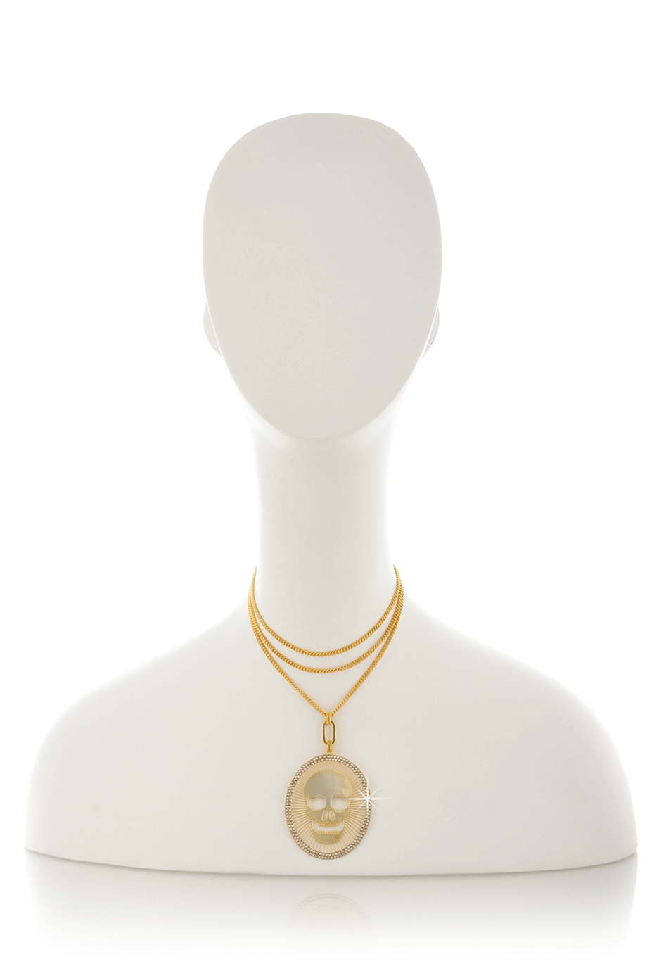 Χρυσό Στρογγυλό Κολιέ - Lk Designs | Κοσμήματα