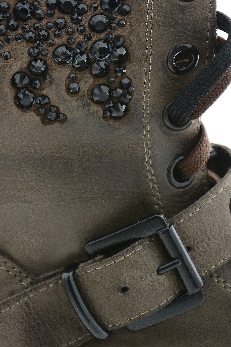 Καφέ Μποτάκια με Τρουκς - Looking | Γυναικεία Παπούτσια