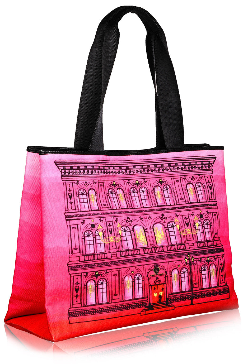 PALAZZO Fuchsia Red Shoulder Bag