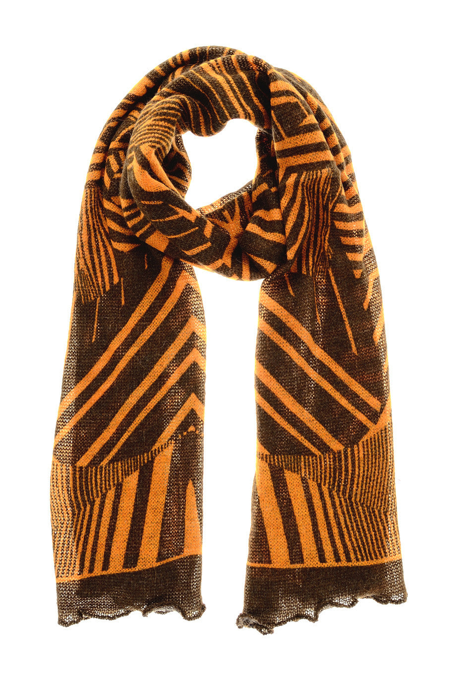 JUNGLE Orange Scarf