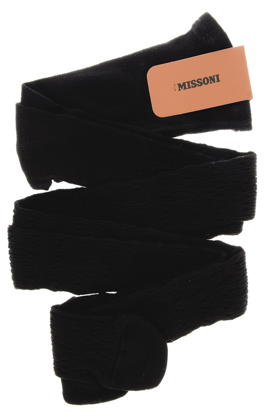 MISSONI RIBBED Μαύρο Καλσόν