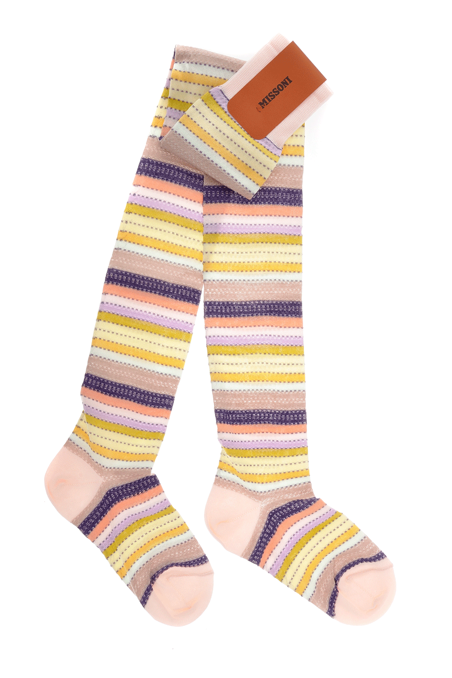 MISSONI STRIPES Μπεζ Κάλτσες