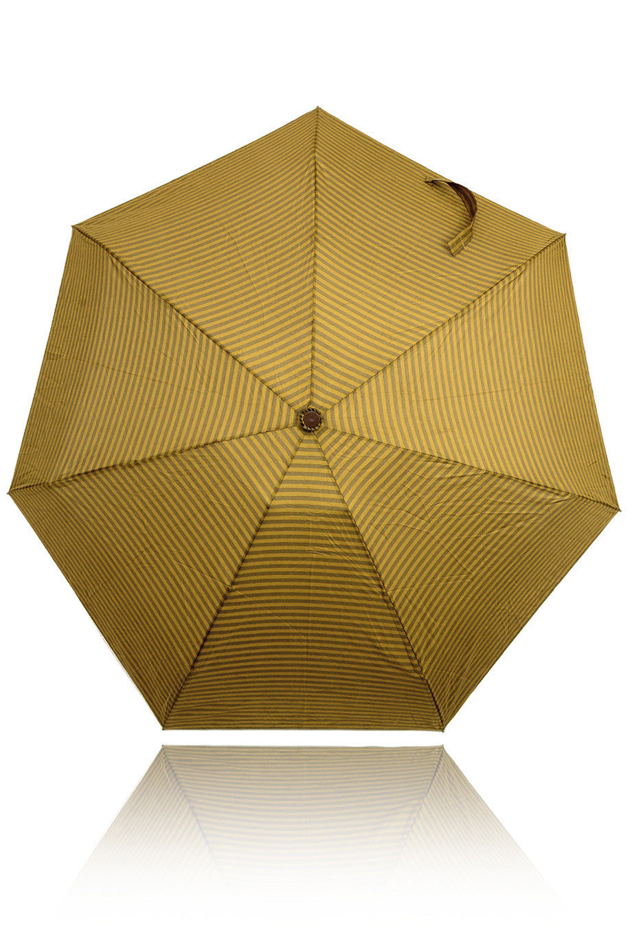 Λαδί Ριγέ Ομπρέλα - Morellini | Γυναικείες Ομπρέλες