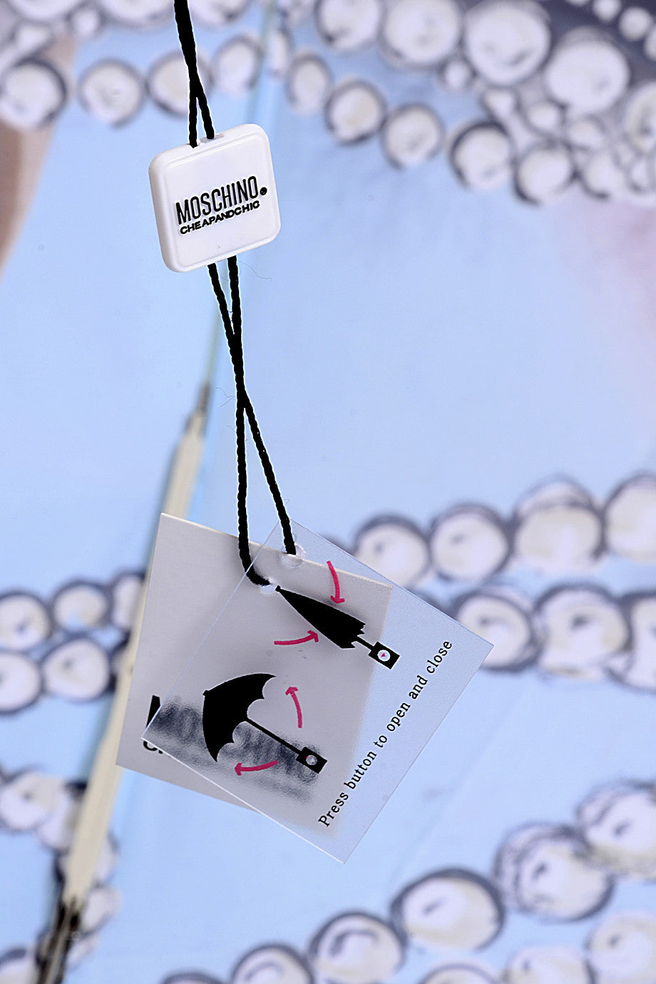 Μπλε Ομπρέλα - Moschino Girffe| Γυναικείες Ομπρέλες