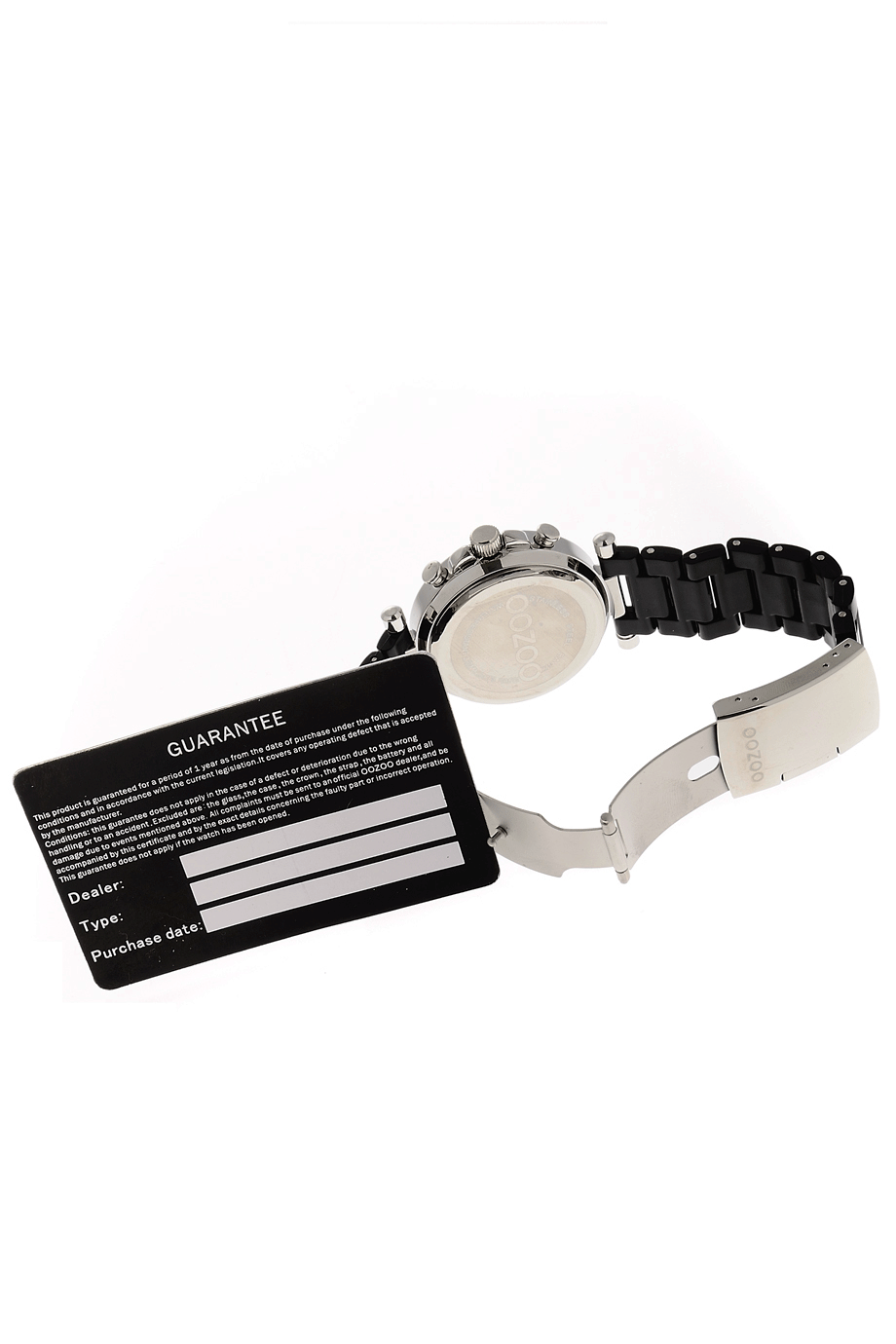 C4884 Black Plastic Watch