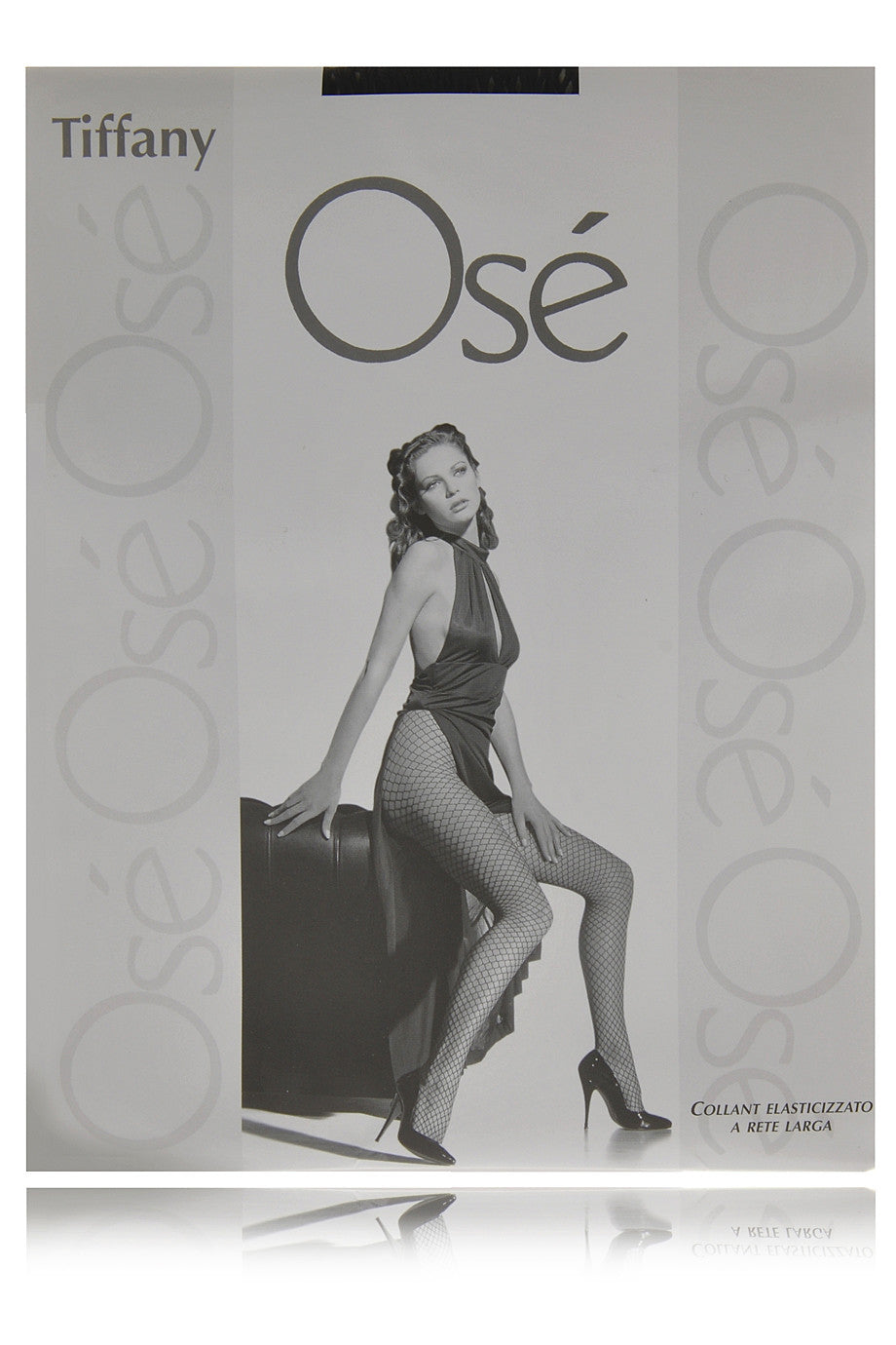 OSE TIFFANY Δικτυωτό Μαύρο Καλσόν